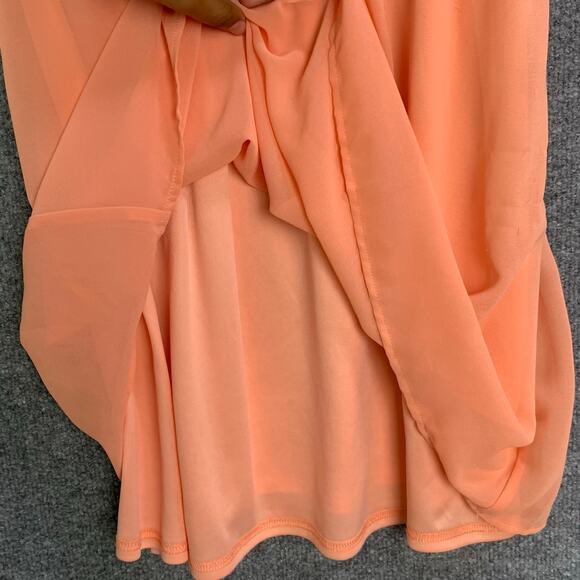 NEW Young Threads Chiffon Bottom/Knit Top Dress Boho Embroidered SZ M - Picture 4 of 12